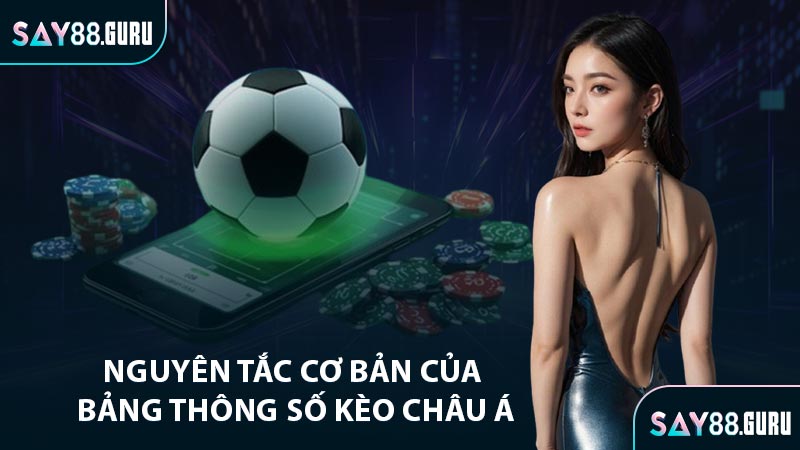 Nguyên tắc cơ bản của bảng thông số kèo châu Á